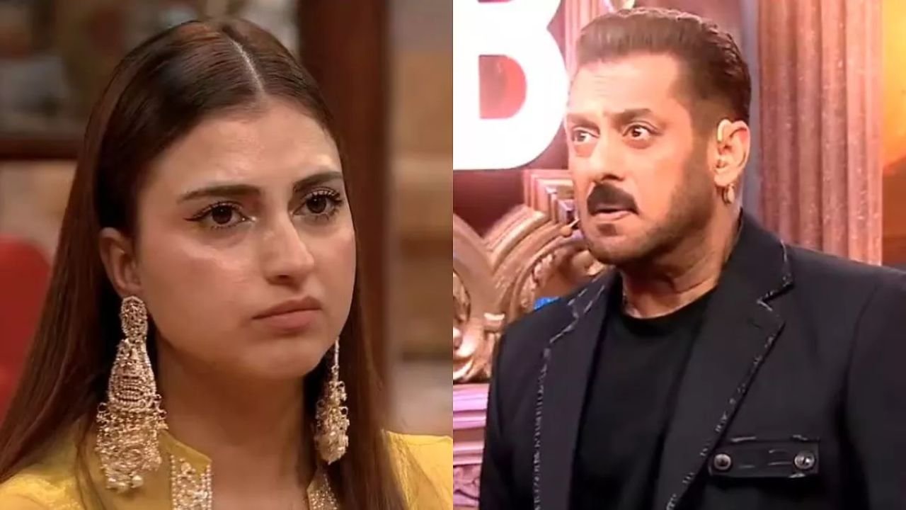 Bigg Boss 19 Farhana Bhat ladai
